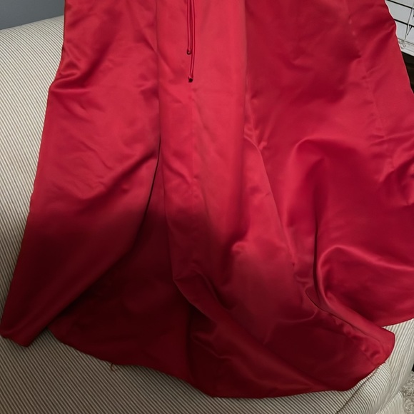 Elegant and Classy Red Formal dress- size 11/12-Prom season is coming!! - Picture 8 of 11